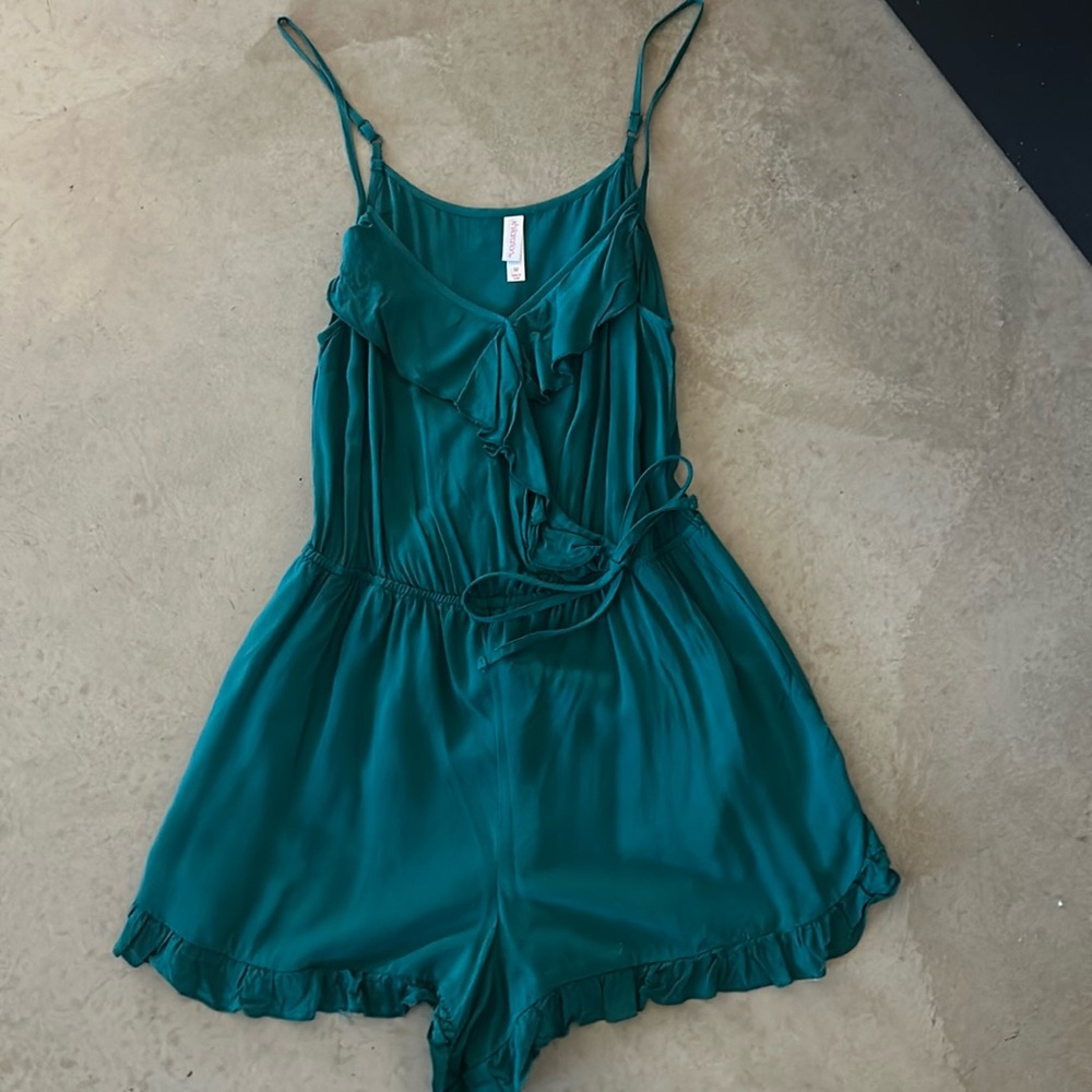 Teal romper